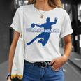 Gummersbach Handball Team Club Fan Nrw Blue Gray T-Shirt Geschenke für Sie
