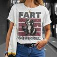 Lustiges Stinktier Furz Eichhörnchen T-Shirt Geschenke für Sie