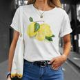 Watercolour Picture On Lemon T-Shirt Geschenke für Sie