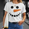 Weihnachten Schneemann Geschenk Costume Fancy Dress T-Shirt Geschenke für Sie