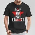 Alpunka Punk Alpaca Lama Punk Rock Rocker Anarchy T-Shirt Lustige Geschenke