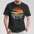 Cat Vintage Kitten Retro Cool Summer T-Shirt Lustige Geschenke