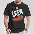 Chili Crew Lustiger Chili-Cook-Off-Gewinner Für Feinschmecker T-Shirt Lustige Geschenke
