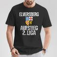 Elversberg Saarland Sve 07 Fan 2 League Aufsteigung 2023 Football T-Shirt Lustige Geschenke