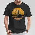 Fischer Vintage Fishing Rod Lake T-Shirt Lustige Geschenke