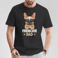 Frenchie Dad French Bulldog Dad T-Shirt Lustige Geschenke