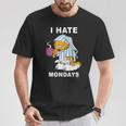 Garfield Ich Hasse Montags German S T-Shirt Lustige Geschenke