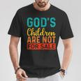 Gottes Kinder Stehen Nicht Zum Verkauf Lustig T-Shirt Lustige Geschenke