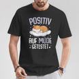 Hamster Positiv Auf Müde Tested T-Shirt Lustige Geschenke