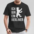 Ich Bin Ein Berliner Geschenke Berliner Bär T-Shirt Lustige Geschenke