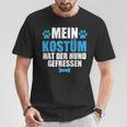 Mein Kostüm Hat Der Hund Gefressen German Language T-Shirt Lustige Geschenke