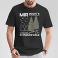 Mir Reicht Das Schwarzwald Travel And Souveniracationer German T-Shirt Lustige Geschenke