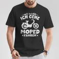 Moped Mir Reichts Ich Gehe Moped T-Shirt Lustige Geschenke