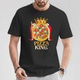 Pizza King Hemd Für Pizzaliebhaber Süße Pizza T-Shirt Lustige Geschenke