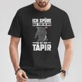 Tapir-T-Shirt mit Spruch Ich spüre das Tier in mir, es ist ein Tapir, Lustiges Outfit Lustige Geschenke