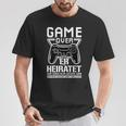 Team Bräutigam Jga Männer Junggesellenabschied Gamer T-Shirt Lustige Geschenke