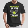 Tennis Mir Reichts Ich Gehe Tennis Spielen T-Shirt Lustige Geschenke