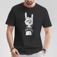 Teufelsgruß French Friesfork Metalhand & Roll Rocker T-Shirt Lustige Geschenke