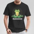 Yoga Frog S T-Shirt Lustige Geschenke