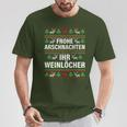 Merry Arschnacht Ihr Weinloch Christmas T-Shirt Lustige Geschenke