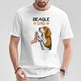 Beagle Dog Dad T-Shirt Lustige Geschenke