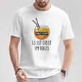Fun Halt Stop Es Ist Obst Im Haus, Aperolian Spray Club T-Shirt in Weiß Lustige Geschenke