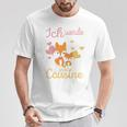 Großer Cousin 2024 Fuchs Motiv T-Shirt für Kinder Lustige Geschenke