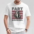 Lustiges Stinktier Furz Eichhörnchen T-Shirt Lustige Geschenke
