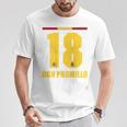 Spain Sauf Jersey Don Promillo Legend Red S T-Shirt Lustige Geschenke