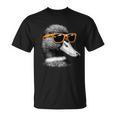 Coole Stockente Mit Sonnenbrille Grafikkunst T-Shirt