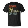Held Beste Papa Der Welt Help S T-Shirt