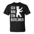 Ich Bin Ein Berliner Geschenke Berliner Bär T-Shirt