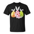 Niedliche Eier Ostern Tag Familie Matching Pyjama Ei Jagd T-Shirt
