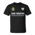 San Marino Sport Football Jersey Flag T-Shirt