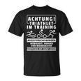 Triathlon I For Triathletes Triathletes T-Shirt
