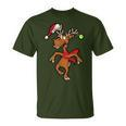 Reindeer Rudolf Christmas Xmas T-Shirt