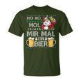 Ho Ho Hol Mir Mal Ein Bier Ugly Christmas Sweater T-Shirt