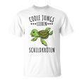 Coole Jungs Lieben Schildkröten Geschenk T-Shirt
