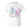 Kinder Fee Geburtstag Party 8 Jahre Alt Fee Geburtstag Party Thema T-Shirt