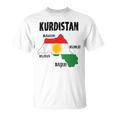 Kurden Kurdistan Newroz Kurdi Flag Her Biji Kurdistan T-Shirt