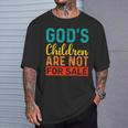 Gottes Kinder Stehen Nicht Zum Verkauf Lustig T-Shirt Geschenke für Ihn