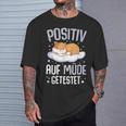 Hamster Positiv Auf Müde Tested T-Shirt Geschenke für Ihn