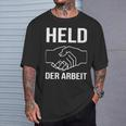 Held Der Arbeit Ddr Osten Saxony Ossi T-Shirt Geschenke für Ihn
