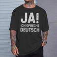 Ja Ich Spreche German T-Shirt Geschenke für Ihn