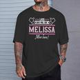 Melissa Lass Das Die Melissa Machen First Name T-Shirt Geschenke für Ihn