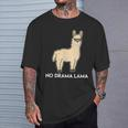 No Drama Lama Fun For Lama & Alpaka Fans T-Shirt Geschenke für Ihn