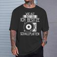 Record Collector Vinyl Record Player Retro T-Shirt Geschenke für Ihn