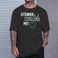 Steiermark Slogan Steirer Mit Herz T-Shirt Geschenke für Ihn