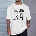 Bóbr Bober Kurwa Internet Meme Anime Manga Beaver T-Shirt Geschenke für Ihn