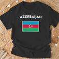 Azerbaijan Flag Azerbaijan S T-Shirt Geschenke für alte Männer